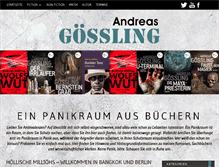 Tablet Screenshot of andreas-goessling.de